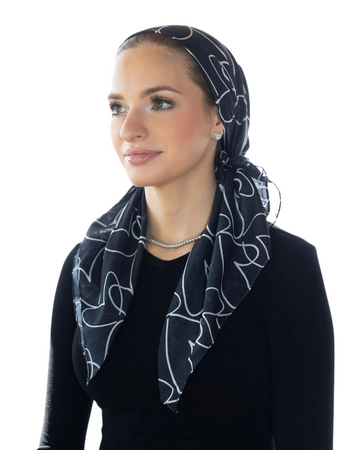 Tie Ur Knot Adore & Amour Square Scarf Myselflingerie.com